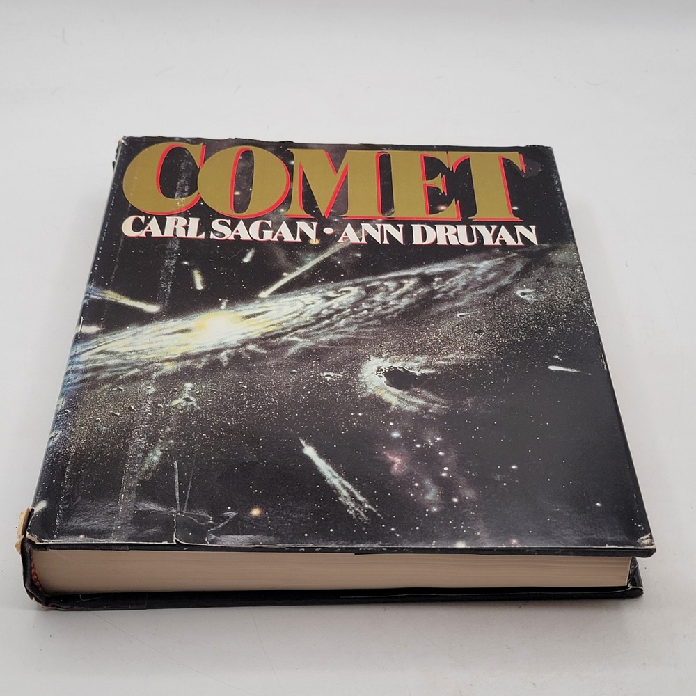 Carl Sagan Ann Druyan Comet Hardcover 1985 1st Edition 1st Printing Astronomy